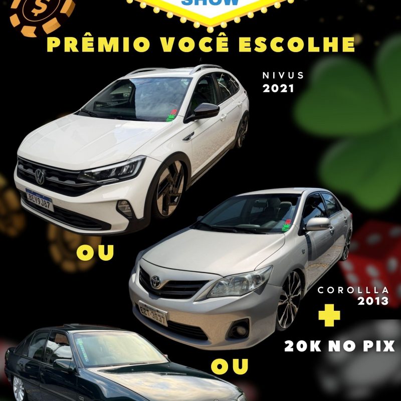 NIVUS 2021 OU  COROLLA 2013+CHEVETTE 1998 POR APENAS 45 REAIS