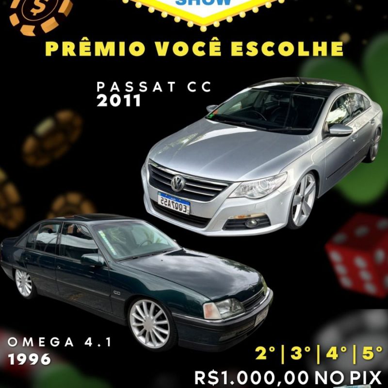 PASSAT CC 2011 MAIS 04 PREMIOS DE 1000 POR APENAS 40 REAIS