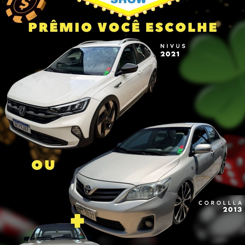 NIVUS 2021 OU  COROLLA 2013+CHEVETTE 1998 POR APENAS 45 REAIS